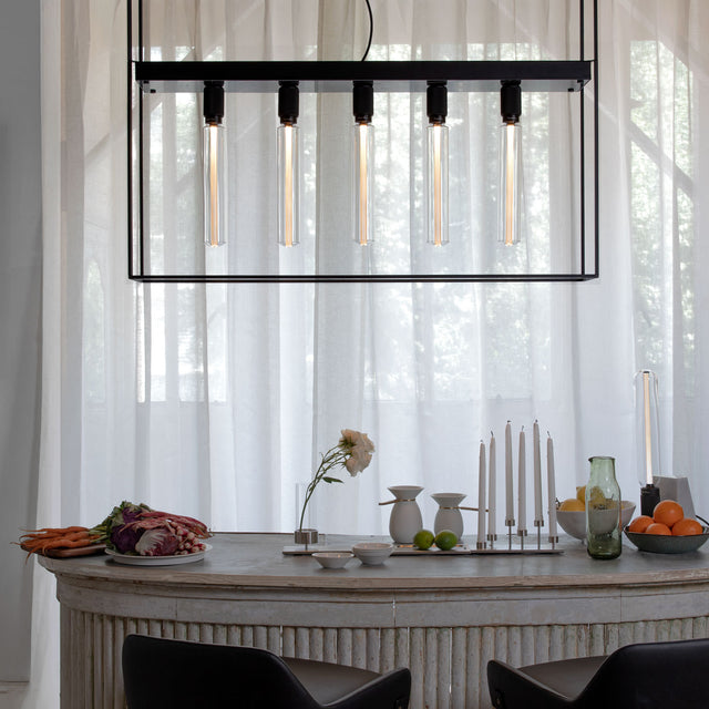 Caged Ceiling Chandelier 5.0