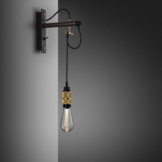 Wall light Hooked Wall Graphite Nude Nude Buster + Punch