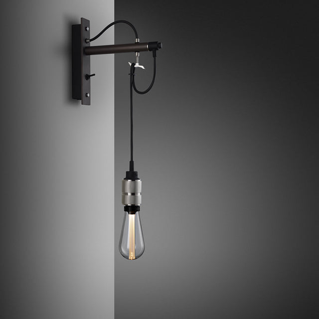 Wall light Hooked Wall Graphite Nude Nude Buster + Punch