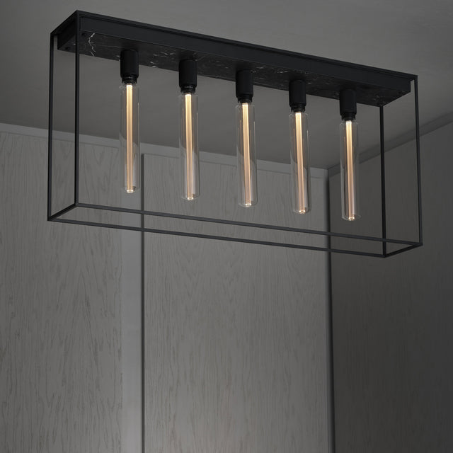 Caged Ceiling Chandelier 5.0