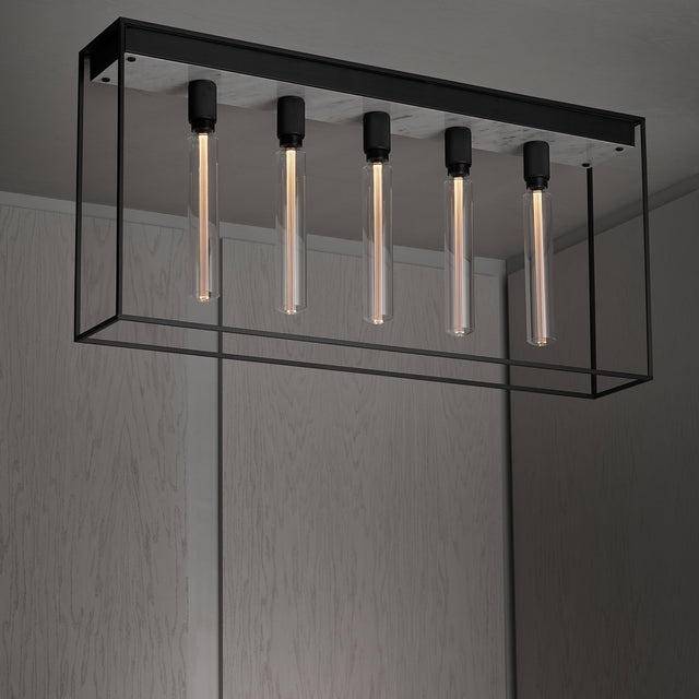 Caged Ceiling Chandelier 5.0
