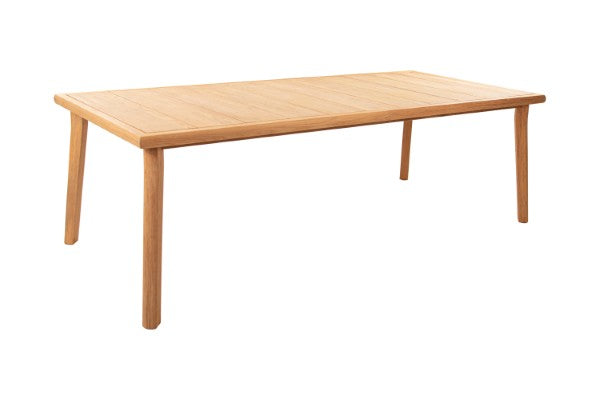 Lynn Masă de Dining Exterior din Teak – Jati Kebon