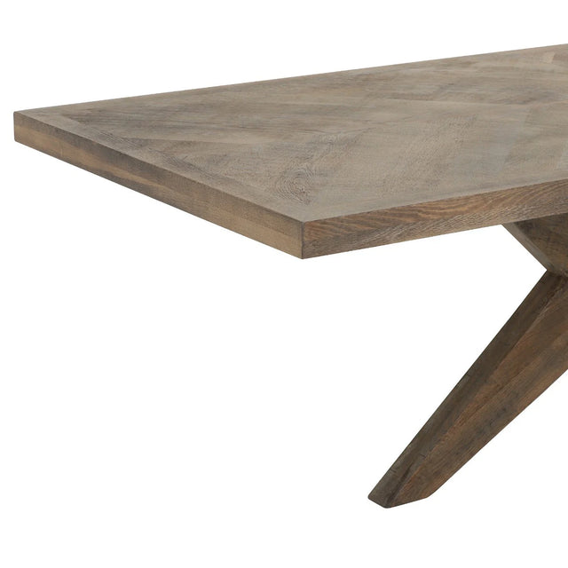 Table de salle à manger en chêne massif Sirius