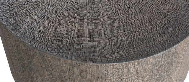 Coffee Table Log Oak 51x51x50 cm