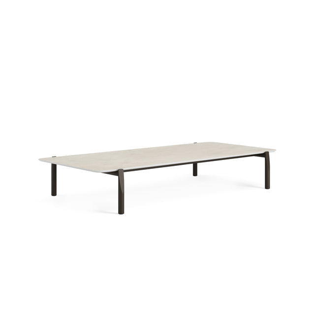 Polo Masă de Cafea 180 cm, Blat Ceramică – Jati Kebon