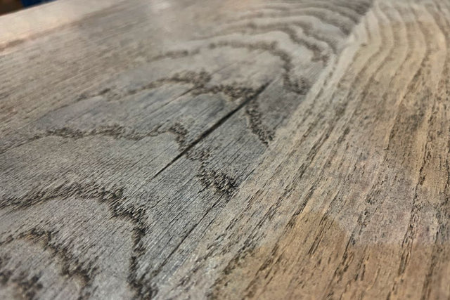 Wishbone tölgyfa asztal