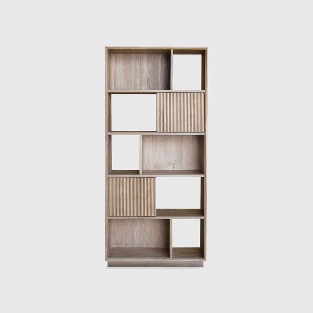 Dawson Bookcase Solid Oak 80 W x 32 D x 175 H