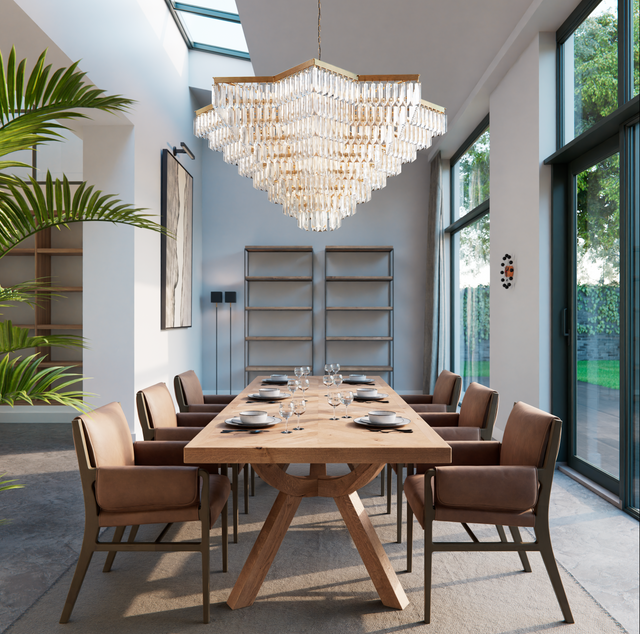 Wishbone Oak table