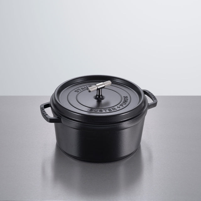 28 cm Cast Iron Cocotte - Buster + Punch, in collaboration with Staub
