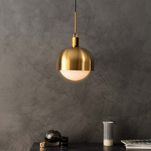 Candelabru Forked Pendant Shade Globe Large Buster + Punch London