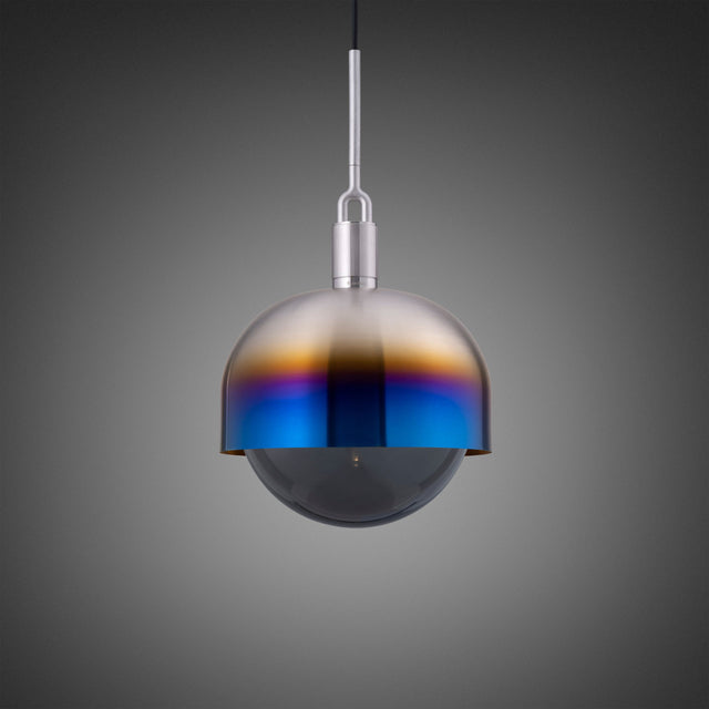 Candelabru Forked Pendant Shade Globe Large Buster + Punch London