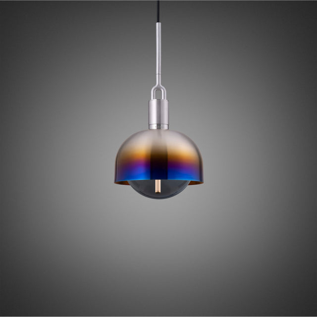 Candelabru Forked Pendant Shade Globe Medium Buster + Punch London
