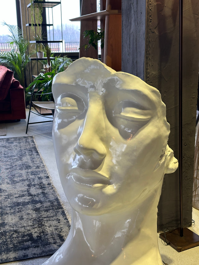 The Face 70x 50x 120H Sculptura Ghips