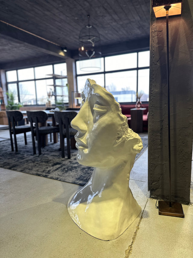 The Face 70x 50x 120H Sculptura Ghips