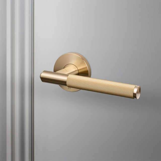 Door handle set Linear - Metal solid | Buster + Punch