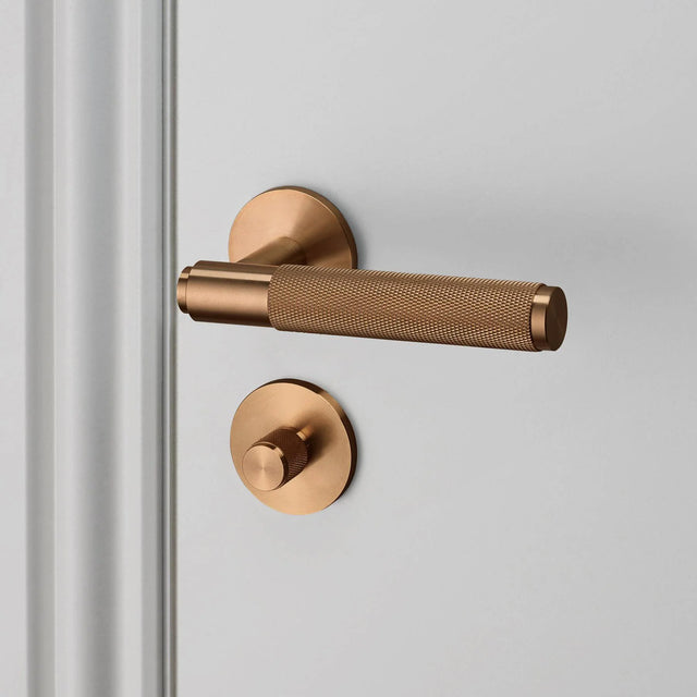 Mâner pentru ușă / Cross Knurl / Warm Sunset