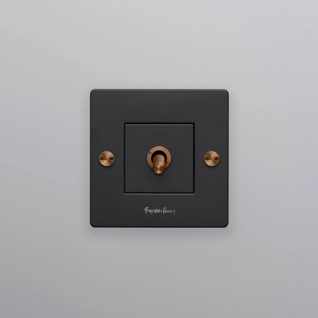 Întrerupător Toggle 1G Cross Knurl Warm Sunset Buster + Punch