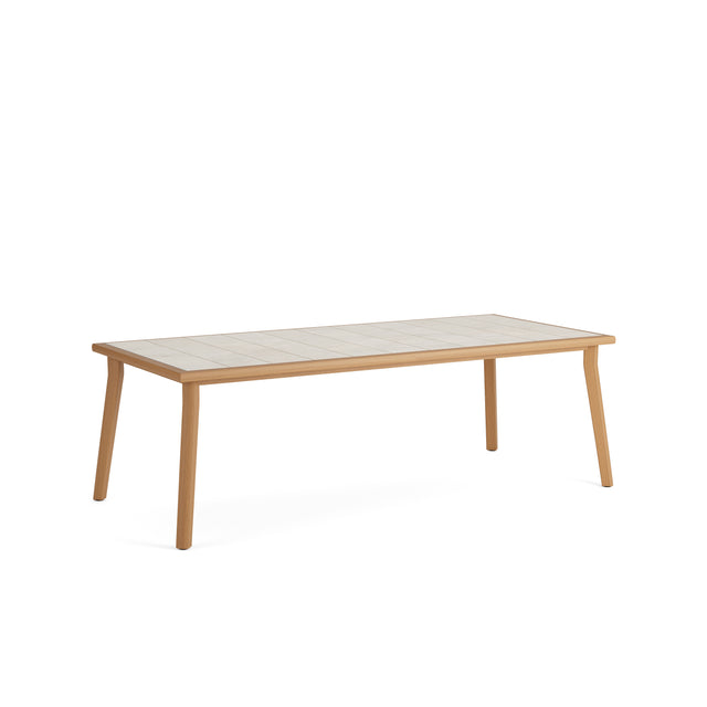 Lynn Masă de Dining Exterior din Teak – Jati Kebon