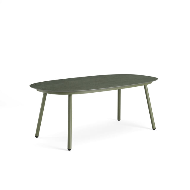 Masă Dining Outdoor Phil cu Blat Ceramică – Jati Kebon