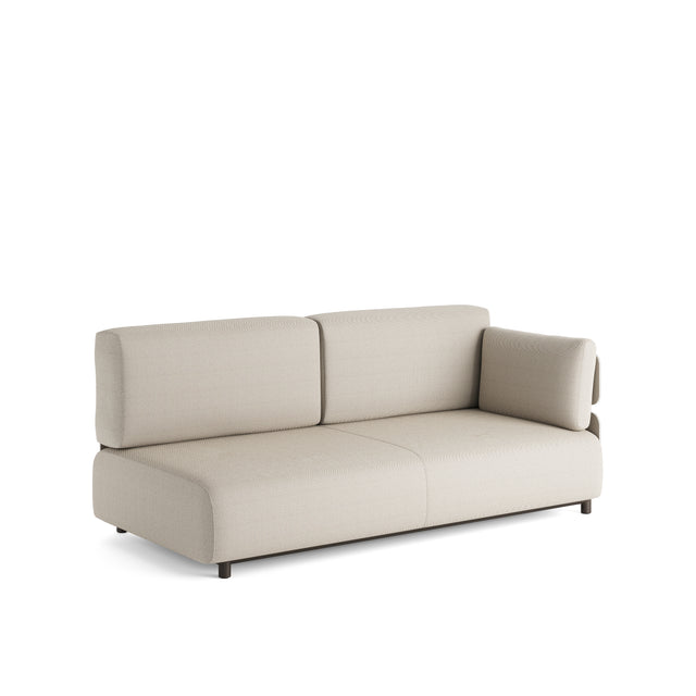Polo Modul Canapea Exterior 2 Locuri Colț Stânga – Jati Kebon